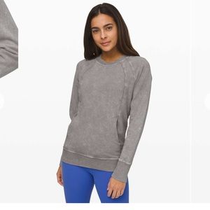 lululemon athletica Gray Sweatshirt